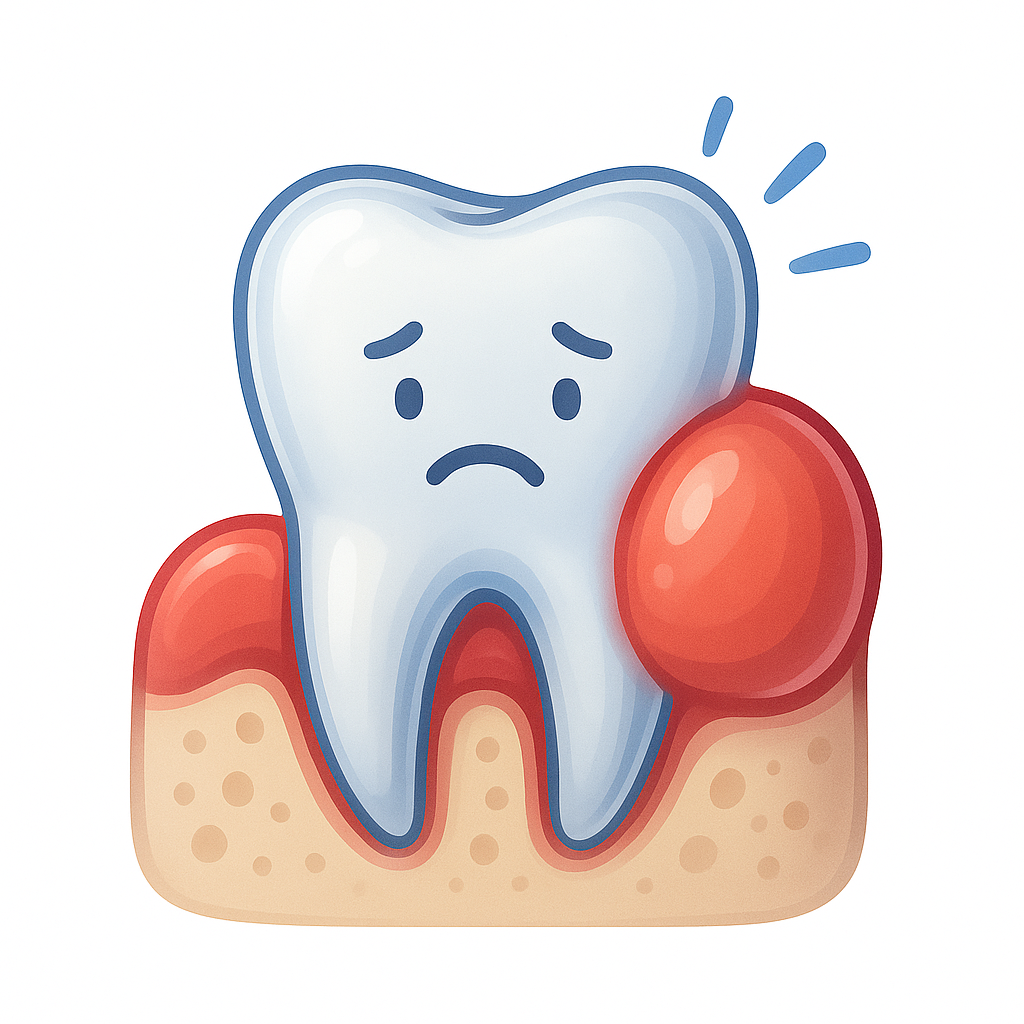 Gonflement de la gencive